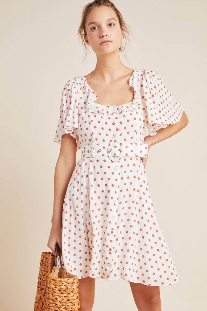 Daisy Dotted Mini Dress