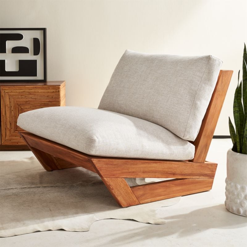 Sunset Teak Lounge Chair