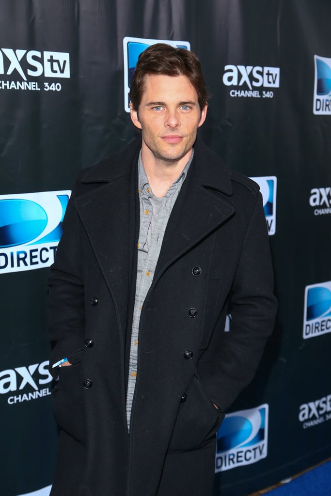 James Marsden brought his handsome self to the DirecTV party.