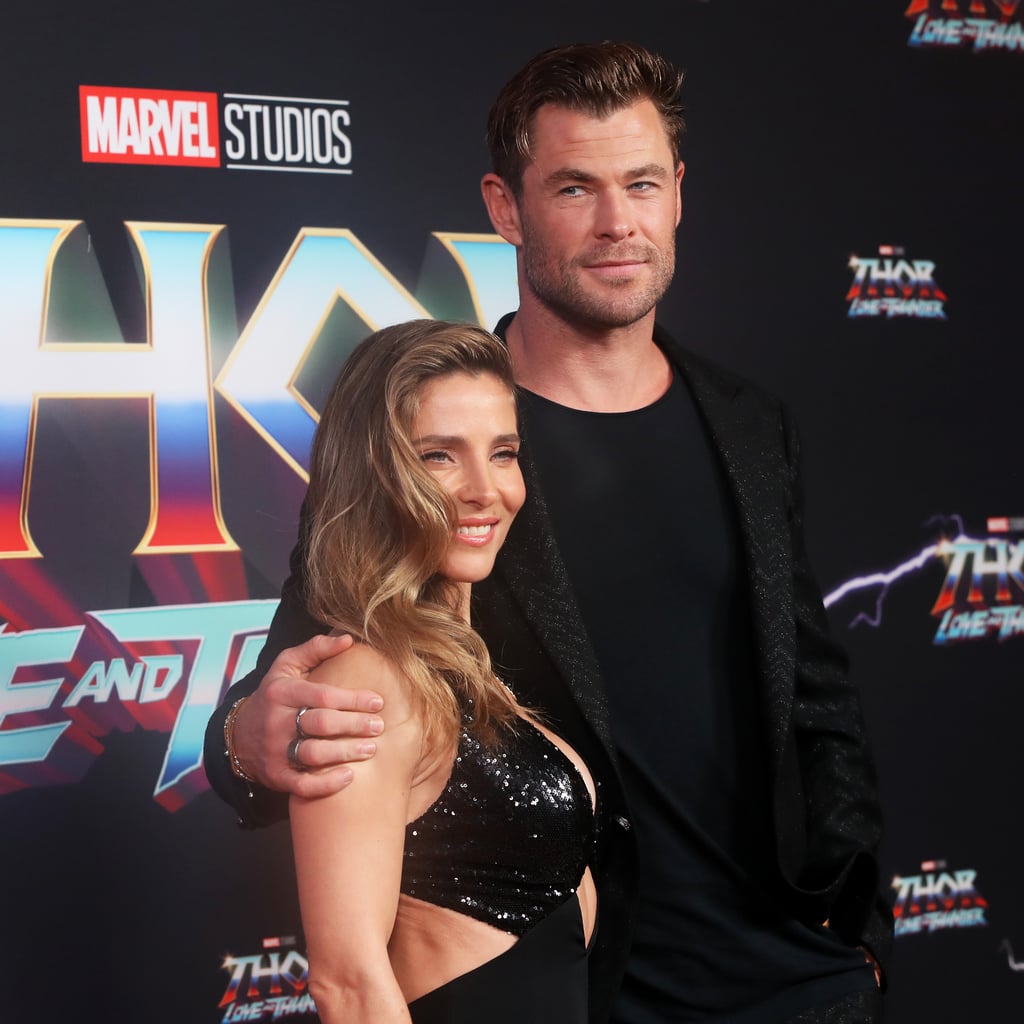 Chris Hemsworth Puts Elsa Pataky on His Shoulders to Decorate Christmas Tree: 