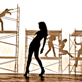 This Silhouetted Body Wave