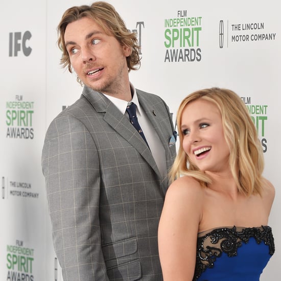 Kristen Bell and Dax Shepard at the Spirit Awards 2014