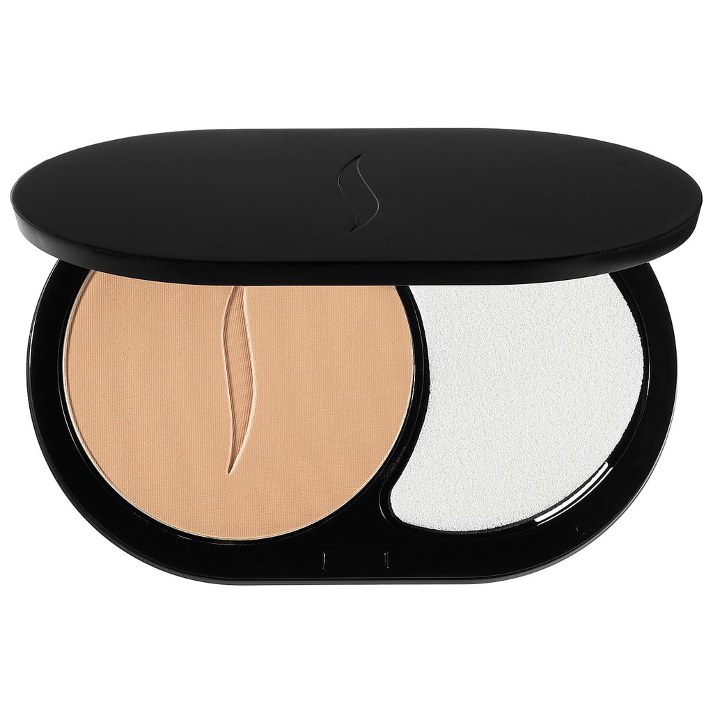 To create an airbrushed finish, she set her skin with Sephora Collection 8 Hour Mattifying Compact Foundation ($20).