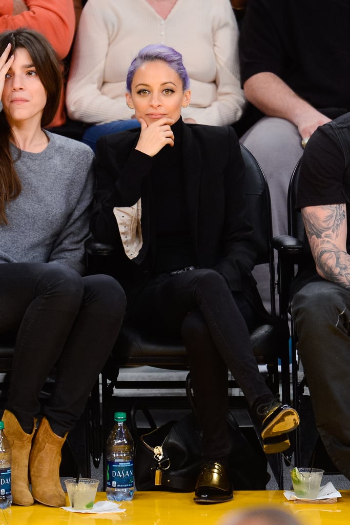 Nicole Richie and Joel Madden at LA Lakers Game | Pictures