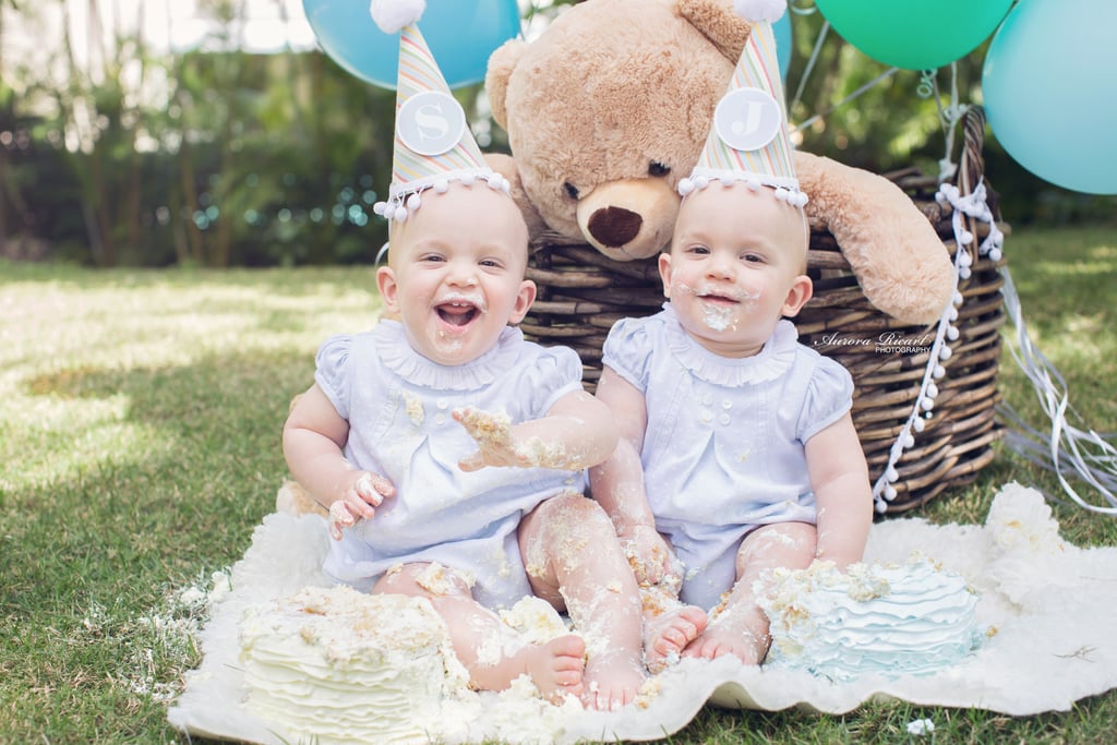 Baby Cake-Smash Photo Ideas