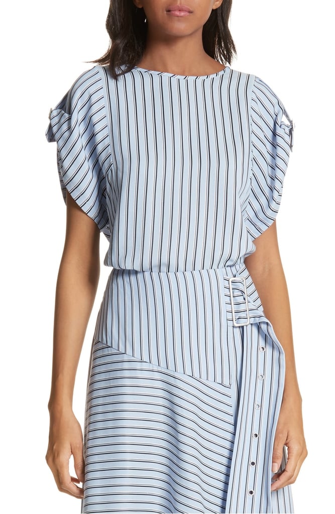 Tibi Stripe Top