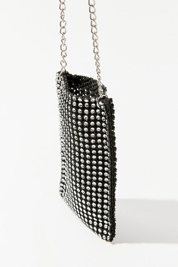 Steve Madden Call Me Rhinestone Crossbody Bag