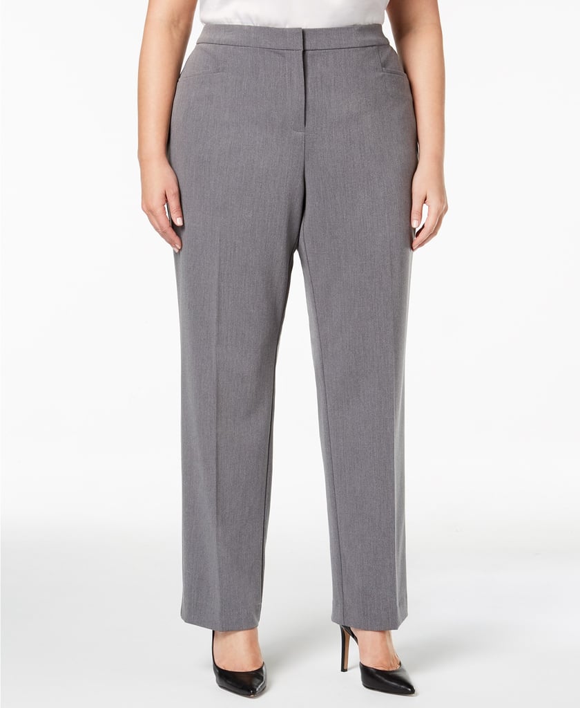 Alfani Straight Leg Grey Trousers | Kourtney Kardashian Off White ...