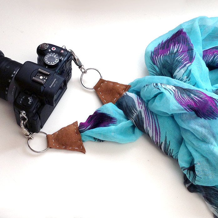 DIY Scarf Camera Strap