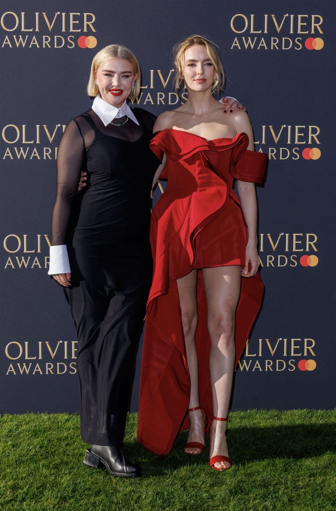 Jodie Comer and Self Esteem at the 2023 Olivier Awards