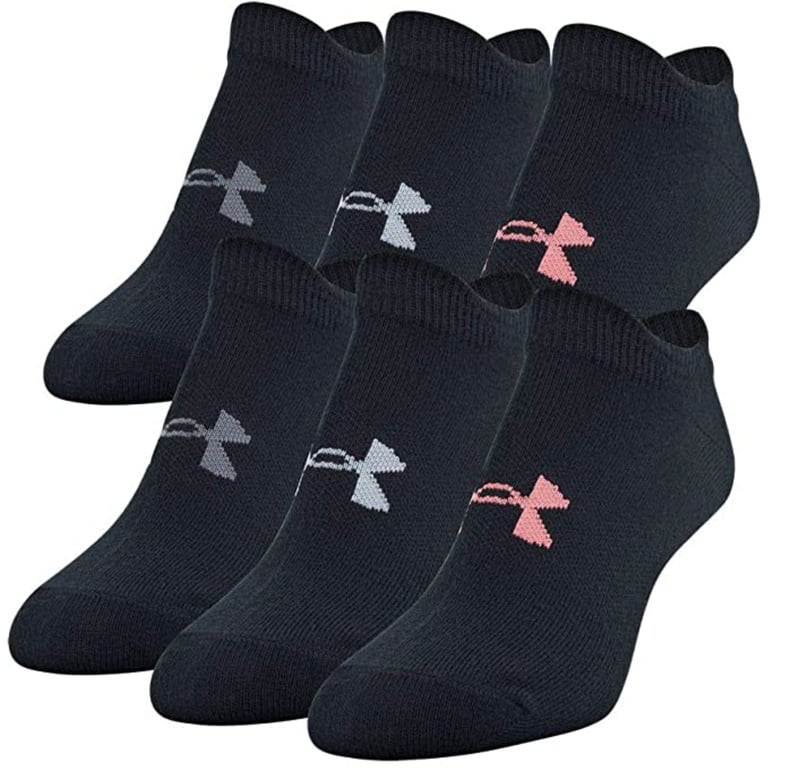 Under Armour Essential No Show Socks 6-Pack