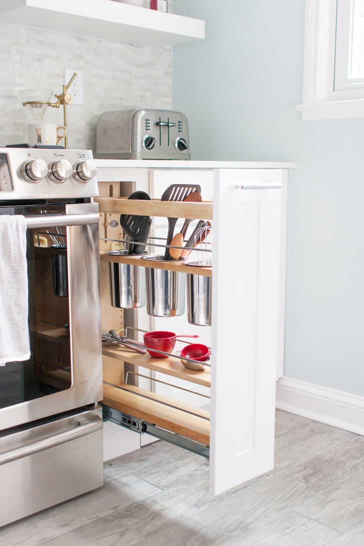 Sneak in a Slim Cabinet | Kitchen Organization Ideas ...
