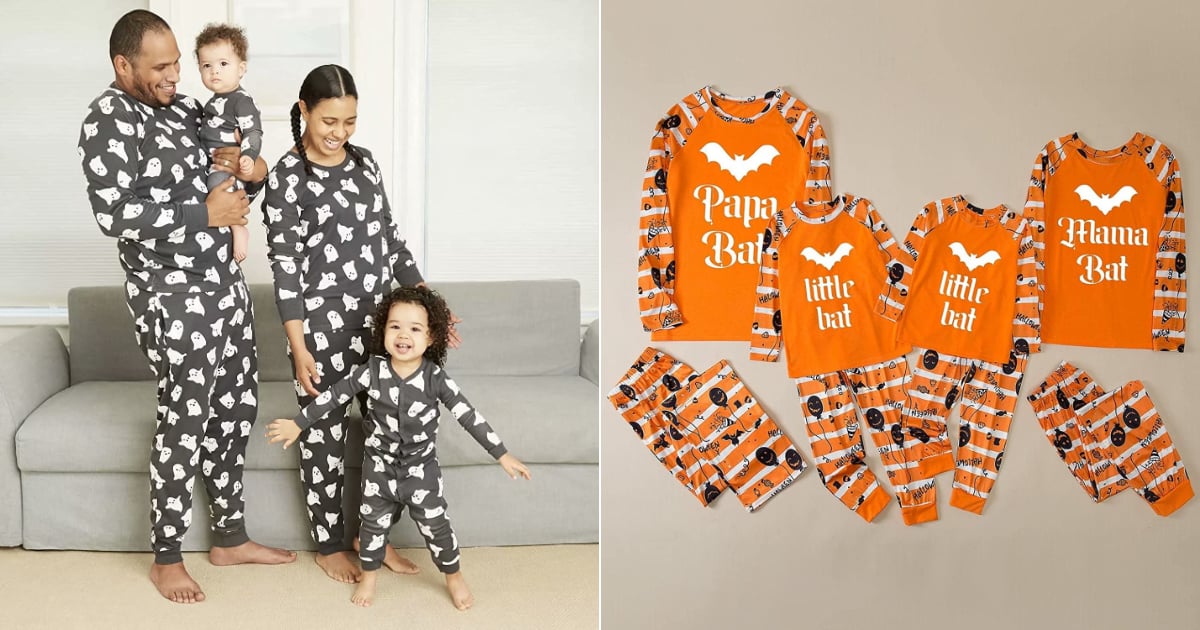 Maternity Matching Halloween Pajama Set