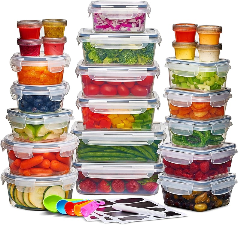 For Meal Prepping and Food Storage: 24 Pack Airtight Food Storage Container Set