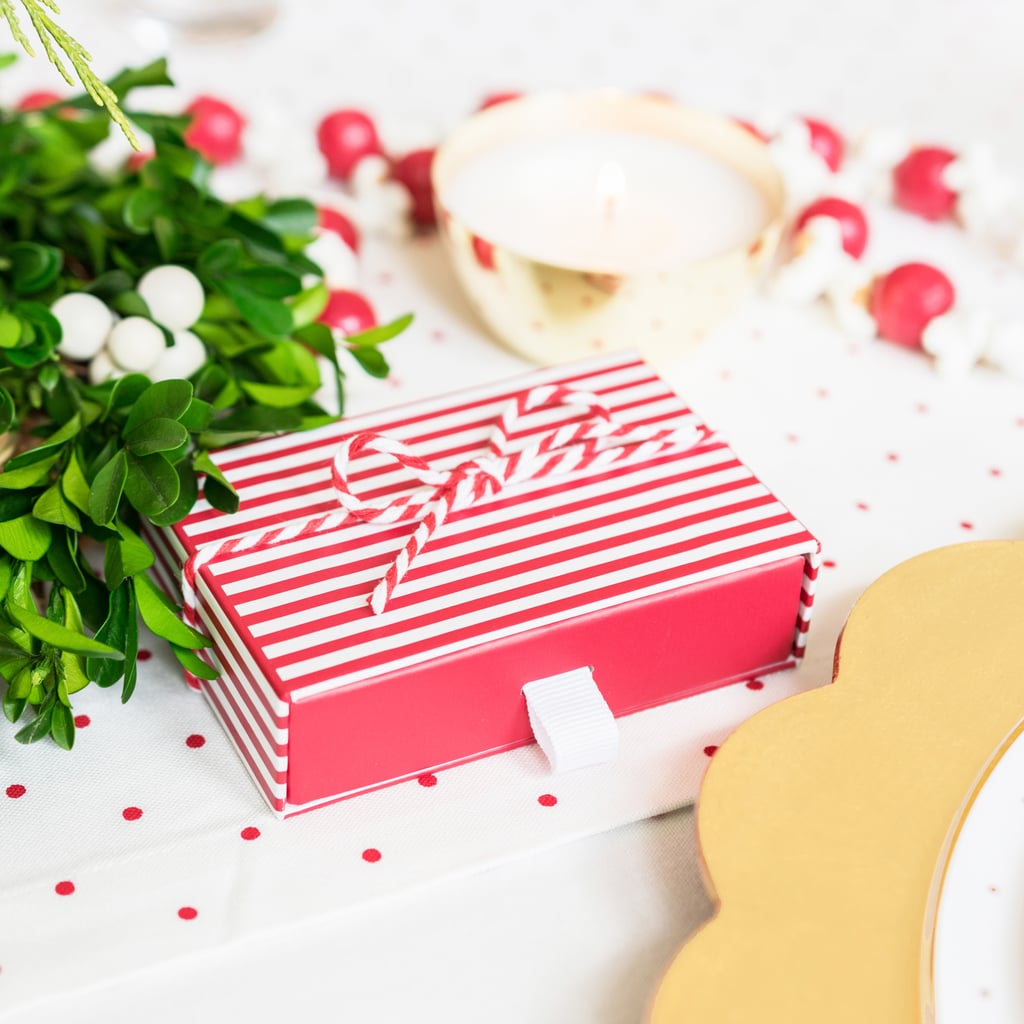 Red & White Stripe Mini Boxes