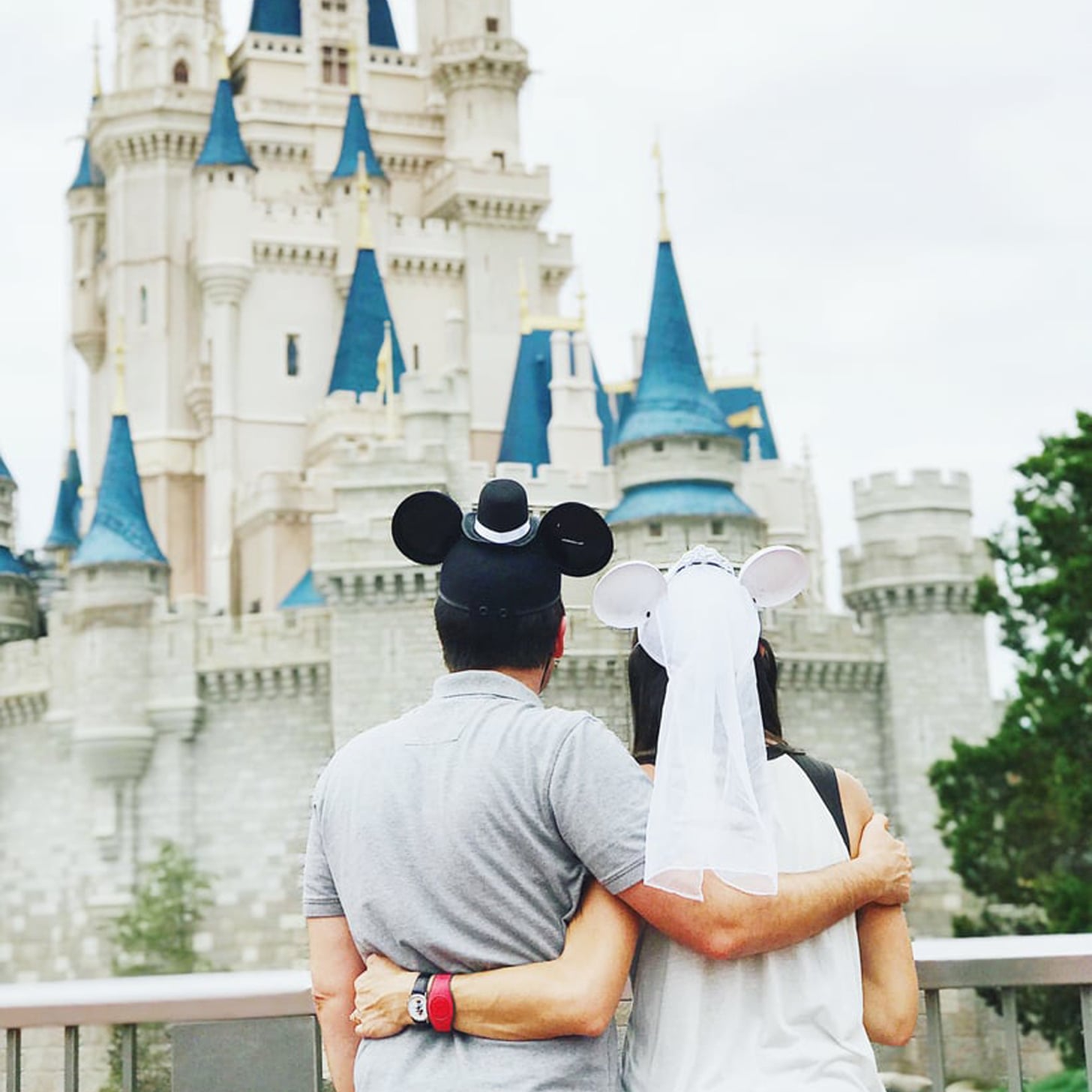 disney world bride and groom ears