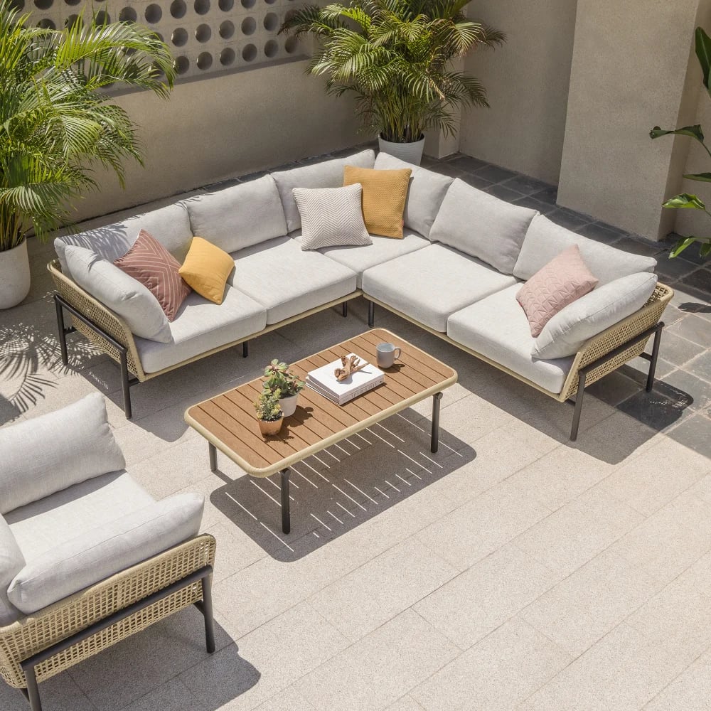 Castlery Sierra L-Shape Sectional Sofa | Best Outdoor Furniture on Sale ...