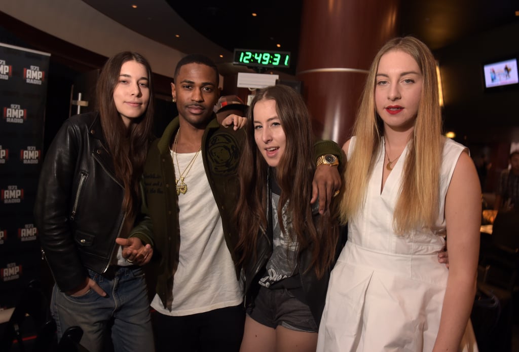 Big Sean was in a Haim sandwich