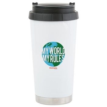 My World, My Rules Travel Mug ($23)