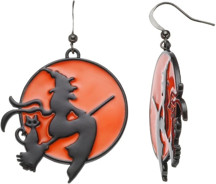 Flying Witch Halloween Earrings This Is Hands Down The Easiest Way To Dress Up For Halloween Popsugar Love Sex Photo 7