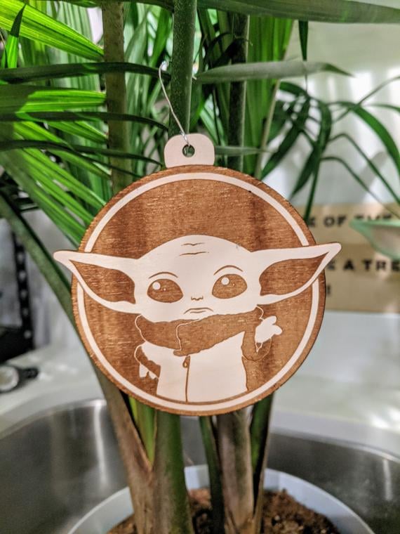 Baby Yoda Christmas Ornaments POPSUGAR Home