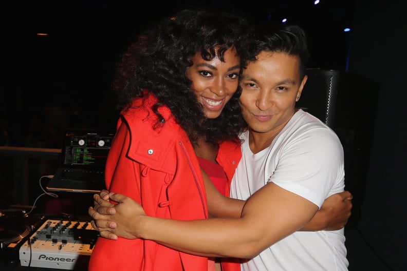 Solange Knowles and Designer Prabal Gurung