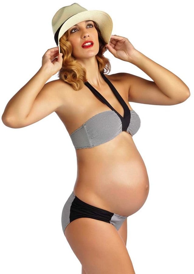 Maternity Montego Bay Bandeau Halter Bikini Two-Piece