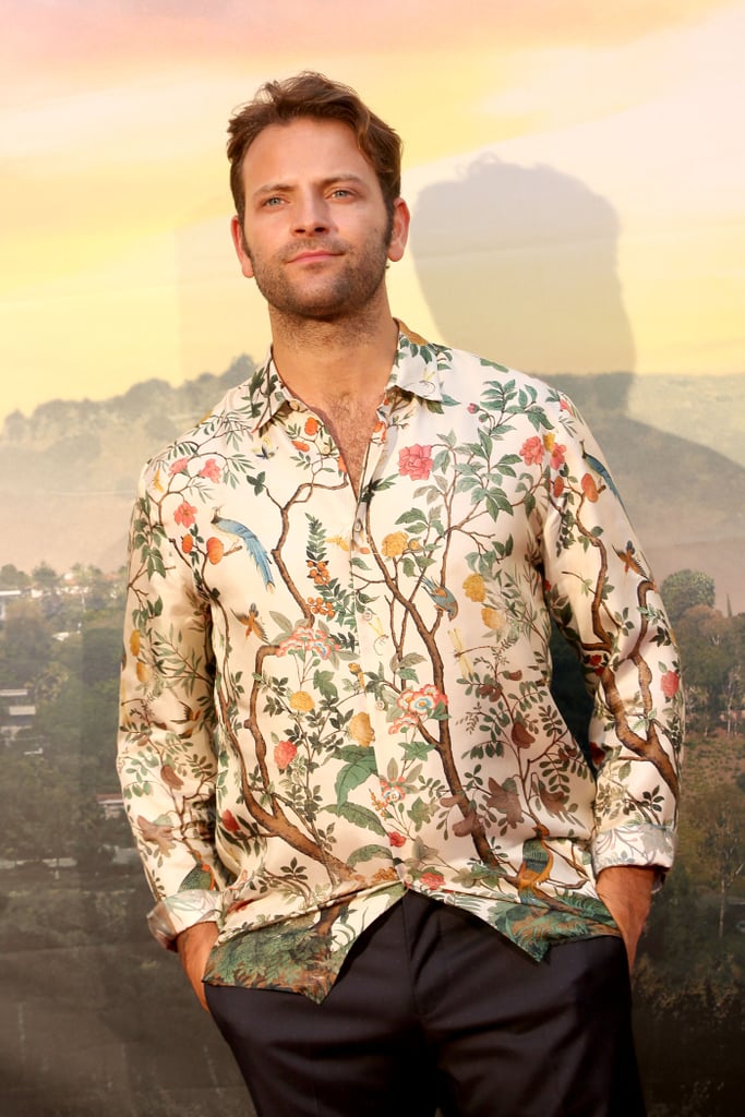 Alessandro Borghi at the Once Upon a Time in Hollywood premiere in Rome.