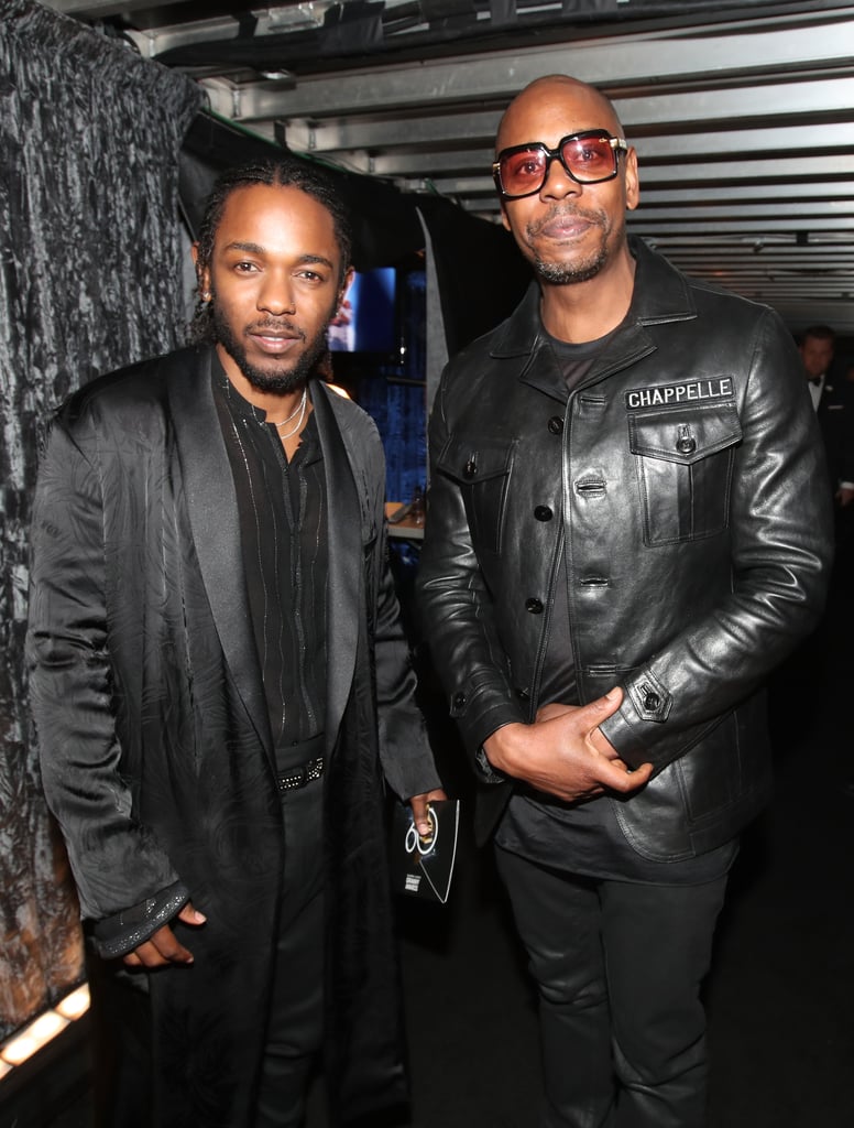 Pictured: Kendrick Lamar and Dave Chapelle