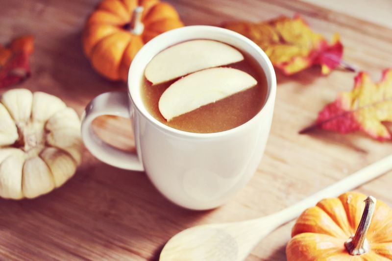 Spiked Hot Maple Cider Spiked Hot Maple Cider