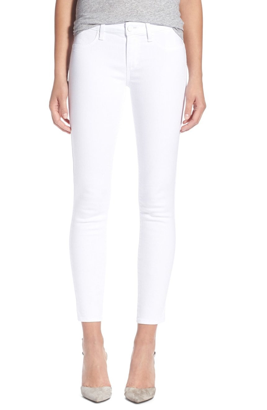 Paige Verdugo Crop Cut Off Jeans White Denim Cotton India  Ubuy