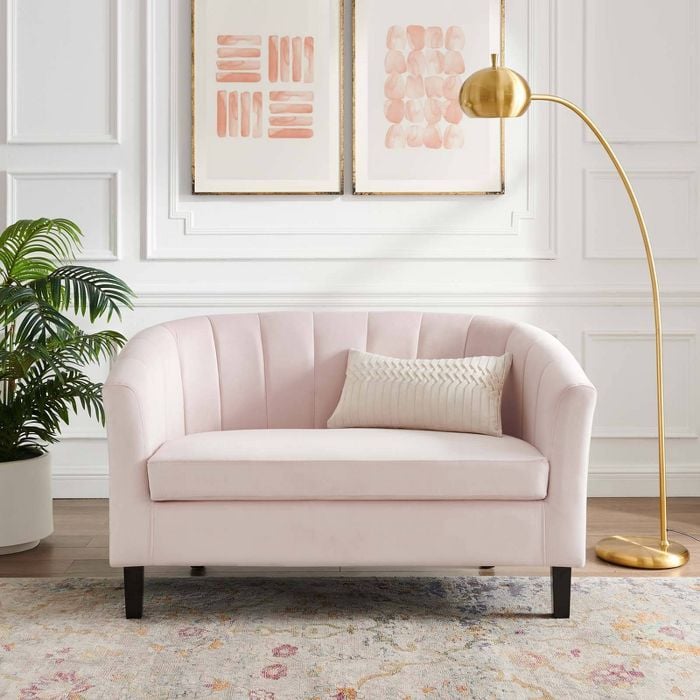 Trendy Treatment: Modway Prospect Channel Tufted Performance Velvet Loveseat