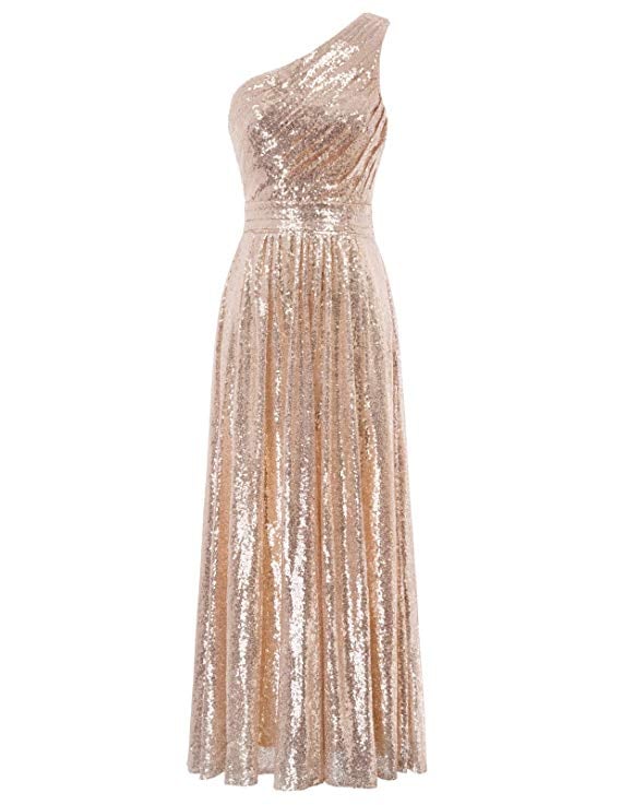 Kate Kasin Sequin Evening Prom Dress