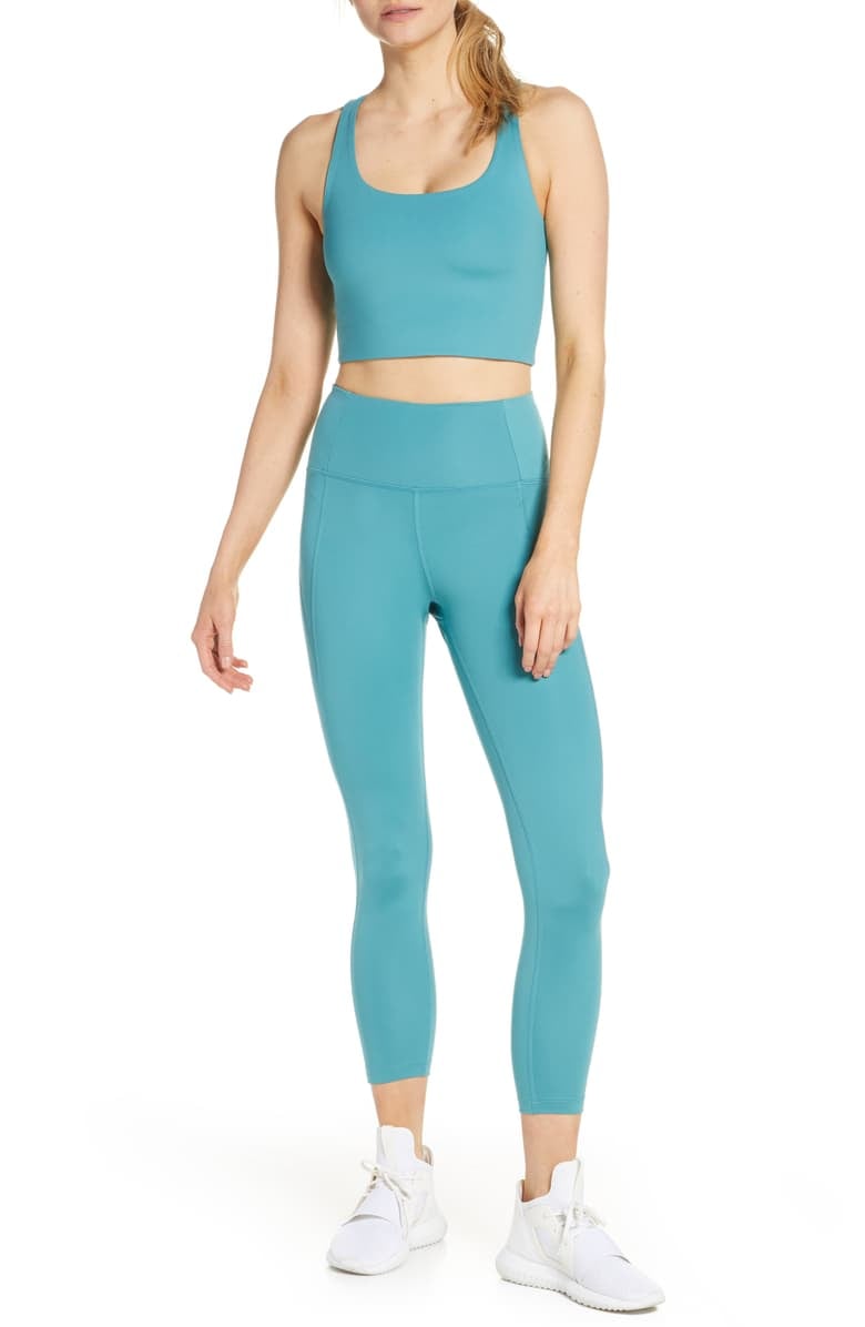 Girlfriend Collective Paloma Sports Bra and High Waist 7/8 Leggings