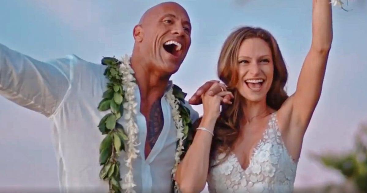 Watch Dwayne Johnson and Lauren Hashian's Wedding Video PS Celebrity(02)