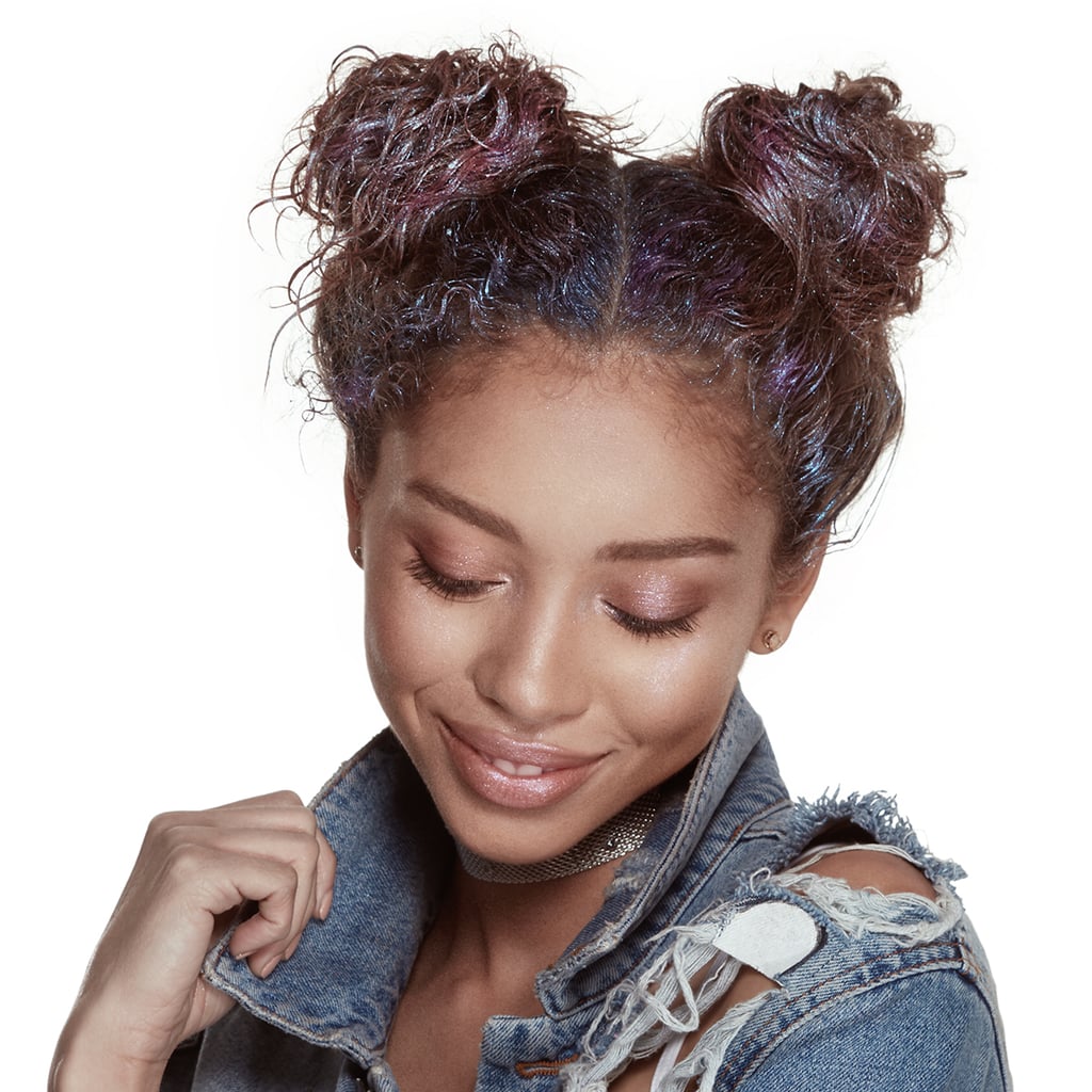 Holographic Space Buns | Coachella Hair Trends 2018 ...