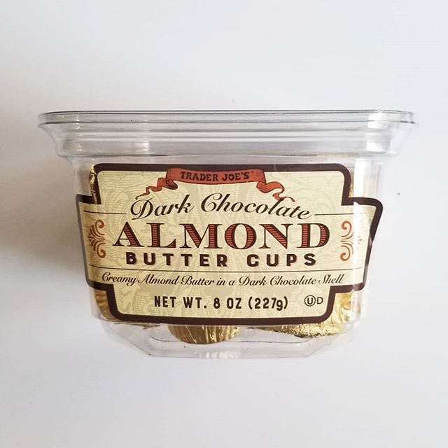Trader Joe's Dark Chocolate Almond Butter Cups (4) Best Chocolate Foods From Trader Joe's