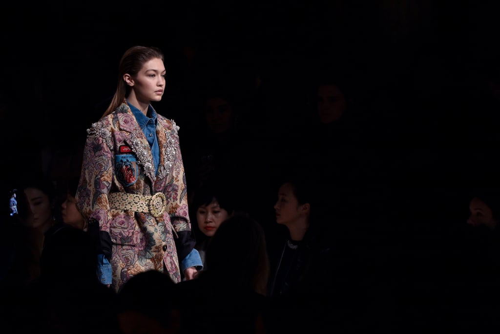 Gigi Hadid at Fashion Week Fall 2016