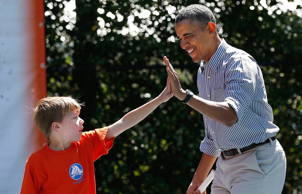 High fives were in order.