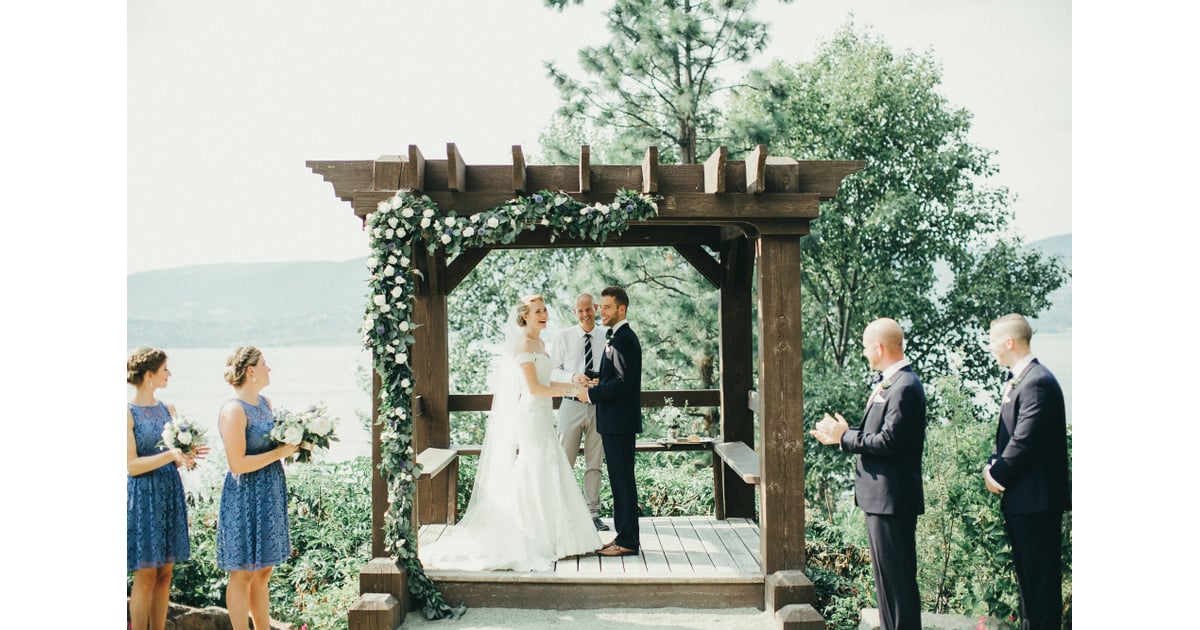 British Columbia Outdoor Wedding Inspiration Popsugar Love And Sex Photo 70 1216