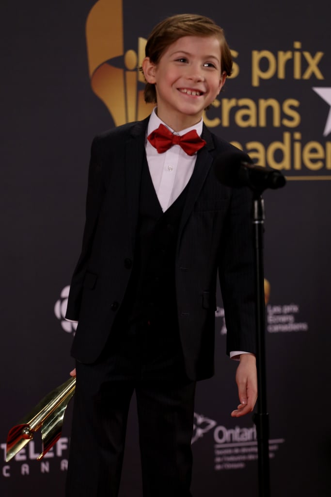 Jacob Tremblay at the Canadian Screen Awards 2016