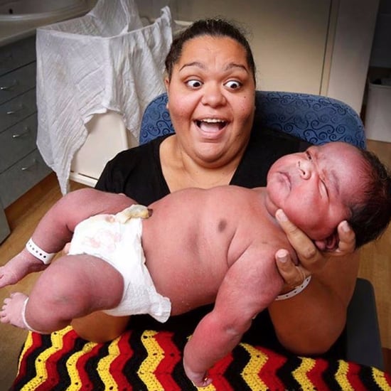 Mom Gives Birth to a 13-Pound Baby Naturally