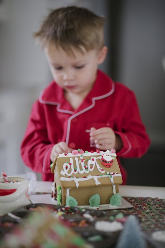 Personalized Gingerbread Houses