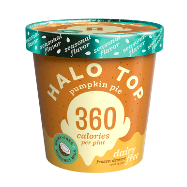 Halo Top's Non-Dairy Pumpkin Pie Ice Cream