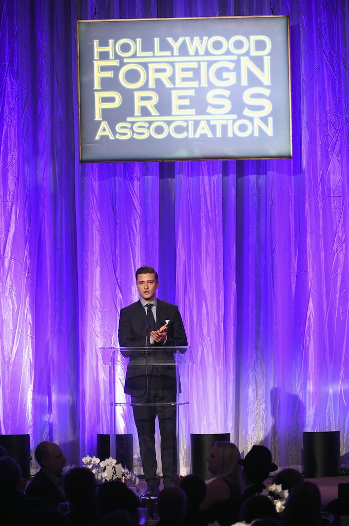 Justin Timberlake at Foreign Press Association Gala 2016