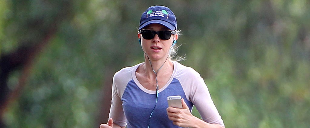 Celebrities Working Out Outside in LA