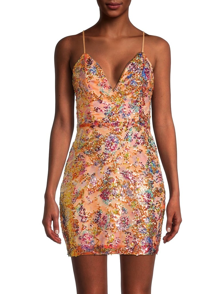 Ramy Brook Channing Sequined Mini Dress