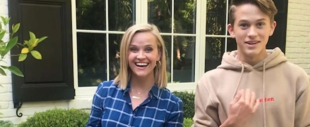 Reese Witherspoon's Son Deacon Teaches Her About Tik Tok