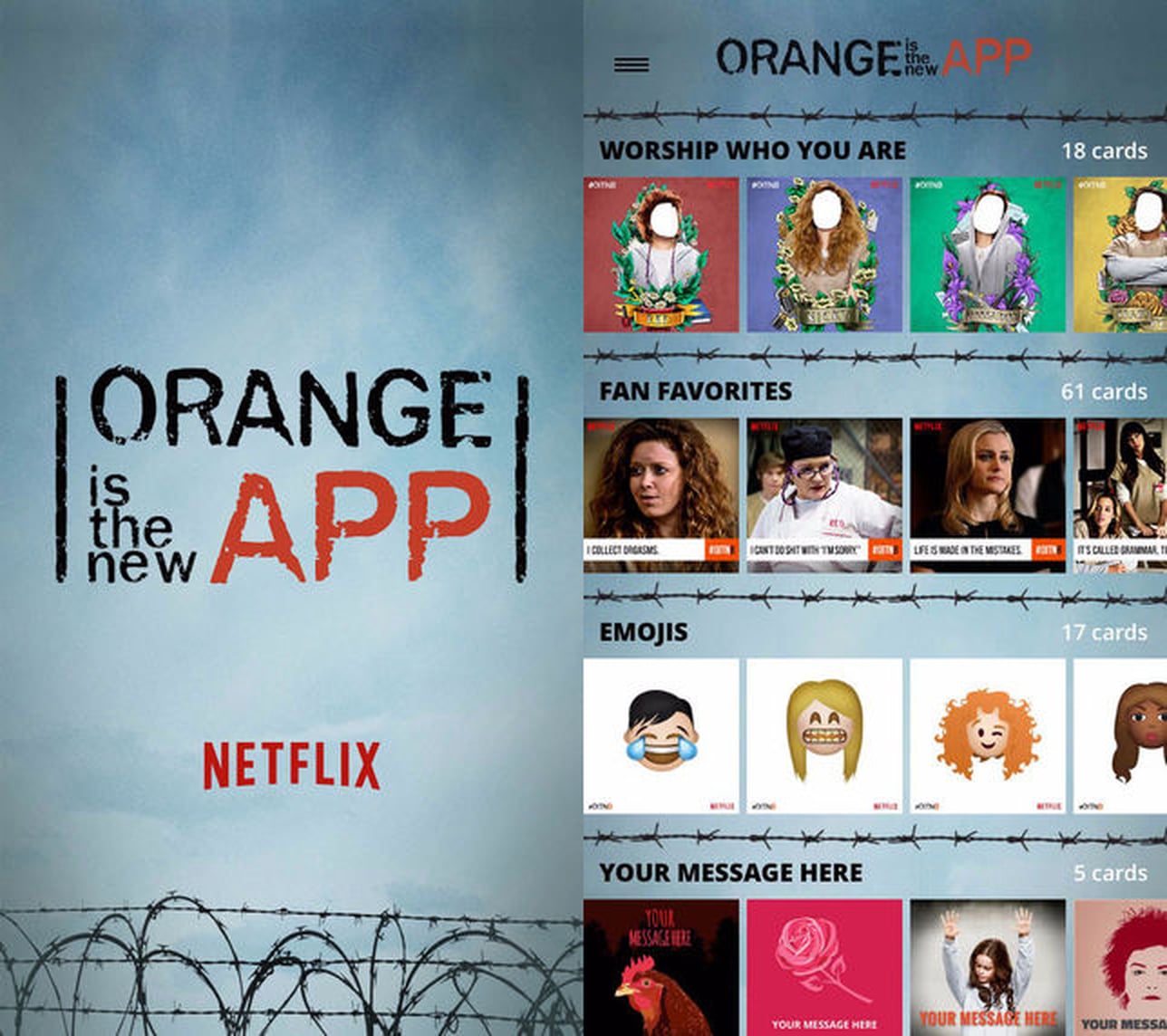 Orange Is the New Black App POPSUGAR Tech