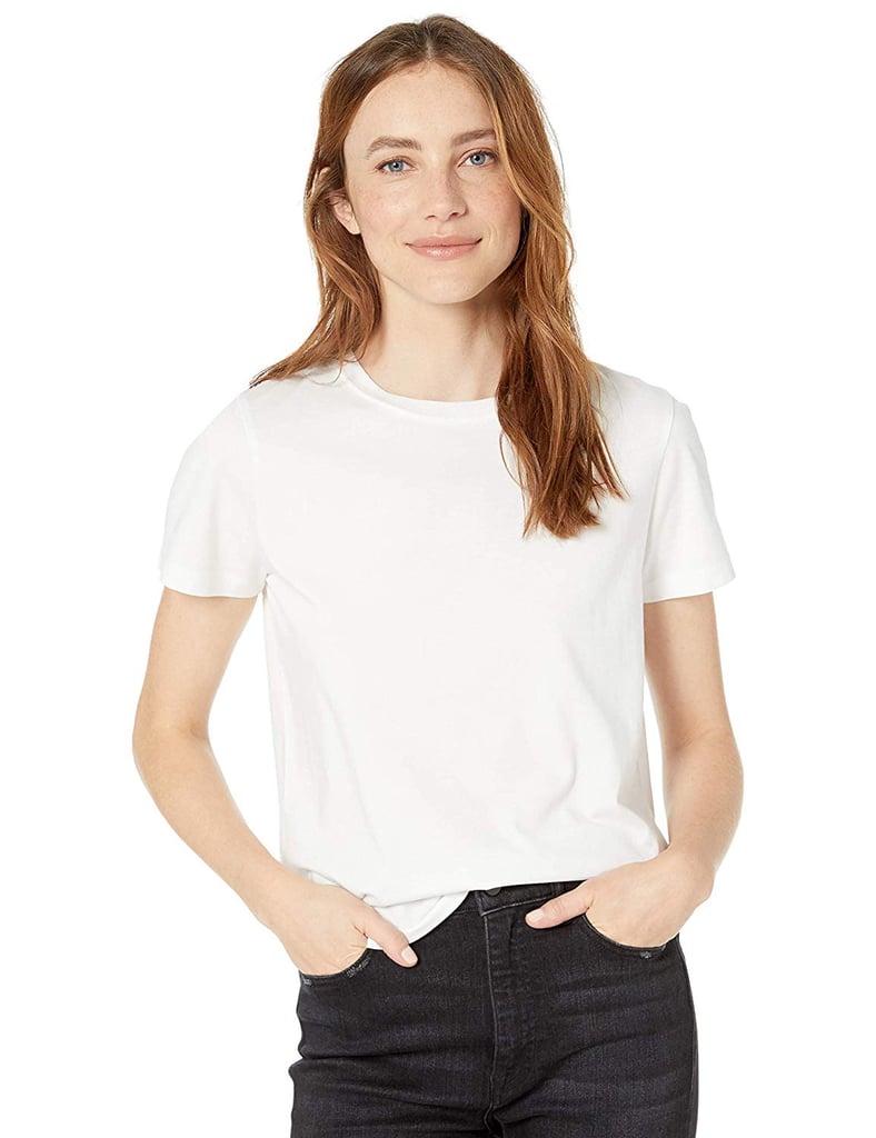 The Drop Women's Courtney Short-Sleeve Tiny Crew Neck Jersey T-Shirt